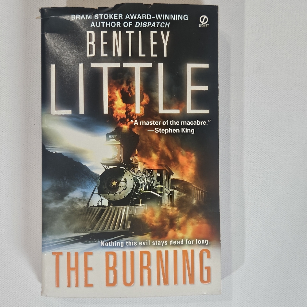 The Burning By Bentley Little Horror Fiction Paperback 2006 Signet Publishing